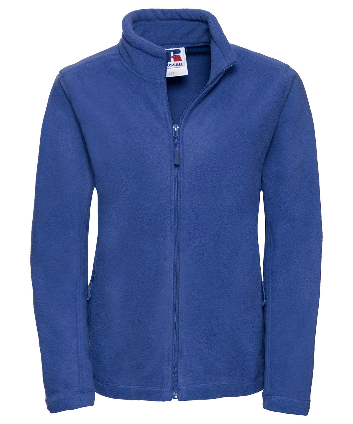 Personalised Jackets - Black Russell Europe Women's full-zip outdoor fleece