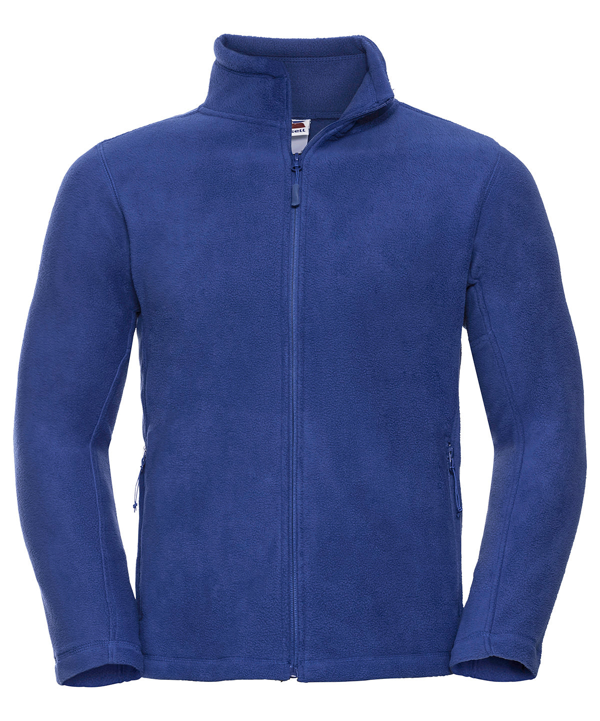Personalised Jackets - Black Russell Europe Full-zip outdoor fleece