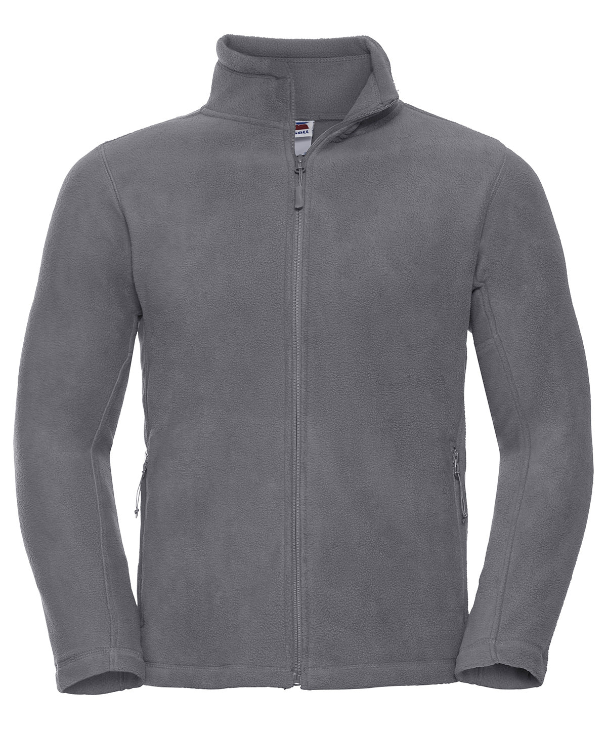 Personalised Jackets - Black Russell Europe Full-zip outdoor fleece