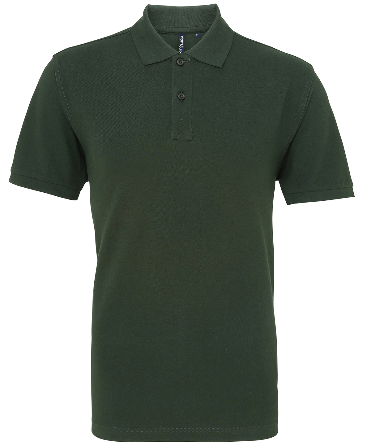 Personalised Polo Shirts - Mid Red Asquith & Fox Men's Classic fit polo