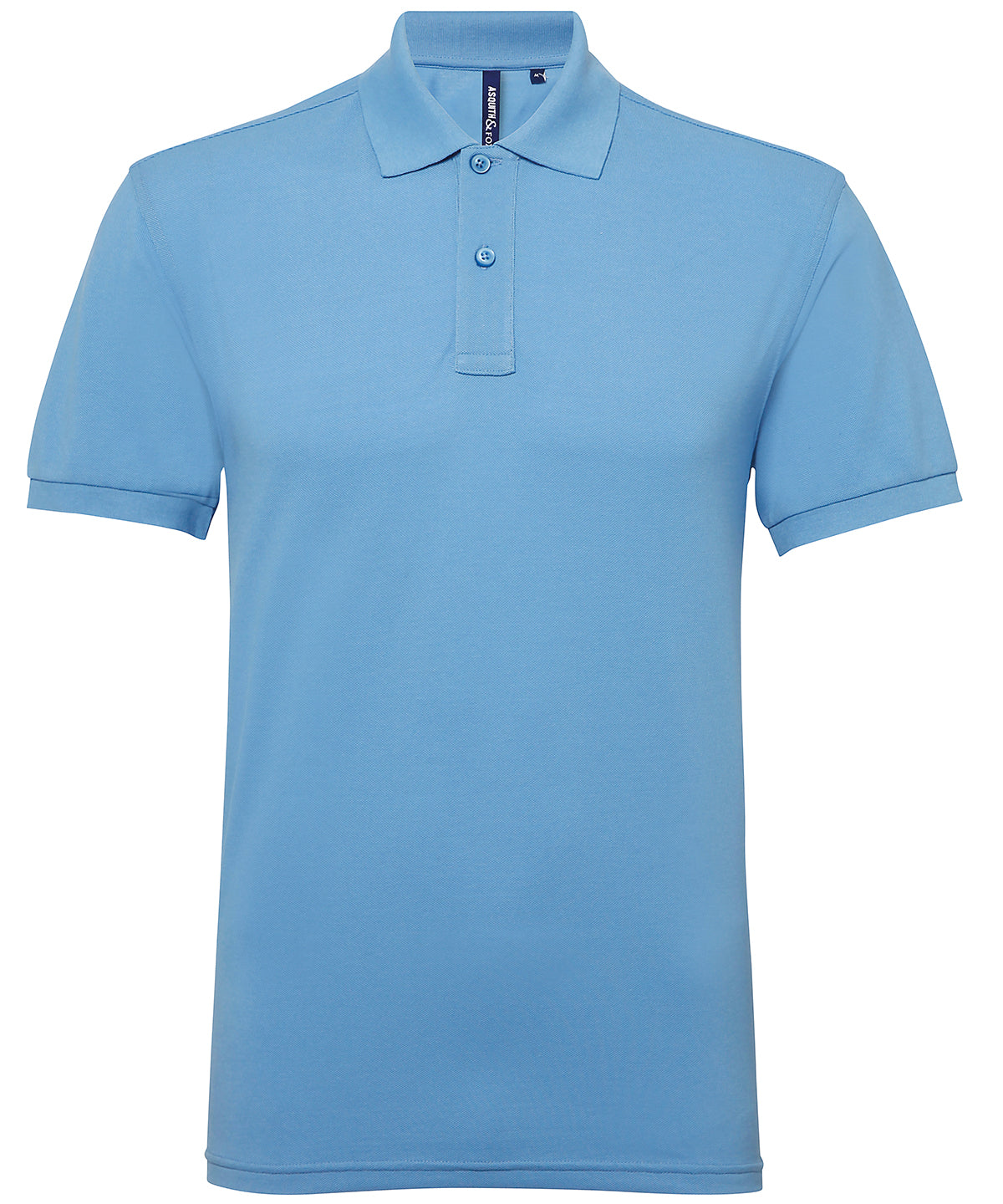 Personalised Polo Shirts - Dark Purple Asquith & Fox Men’s polycotton blend polo