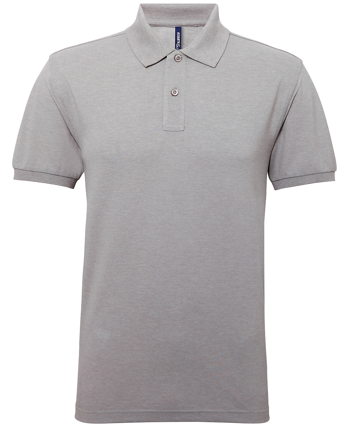 Personalised Polo Shirts - Black Asquith & Fox Men’s polycotton blend polo