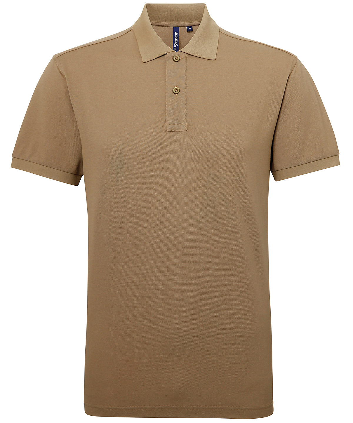 Personalised Polo Shirts - Bottle Asquith & Fox Men’s polycotton blend polo