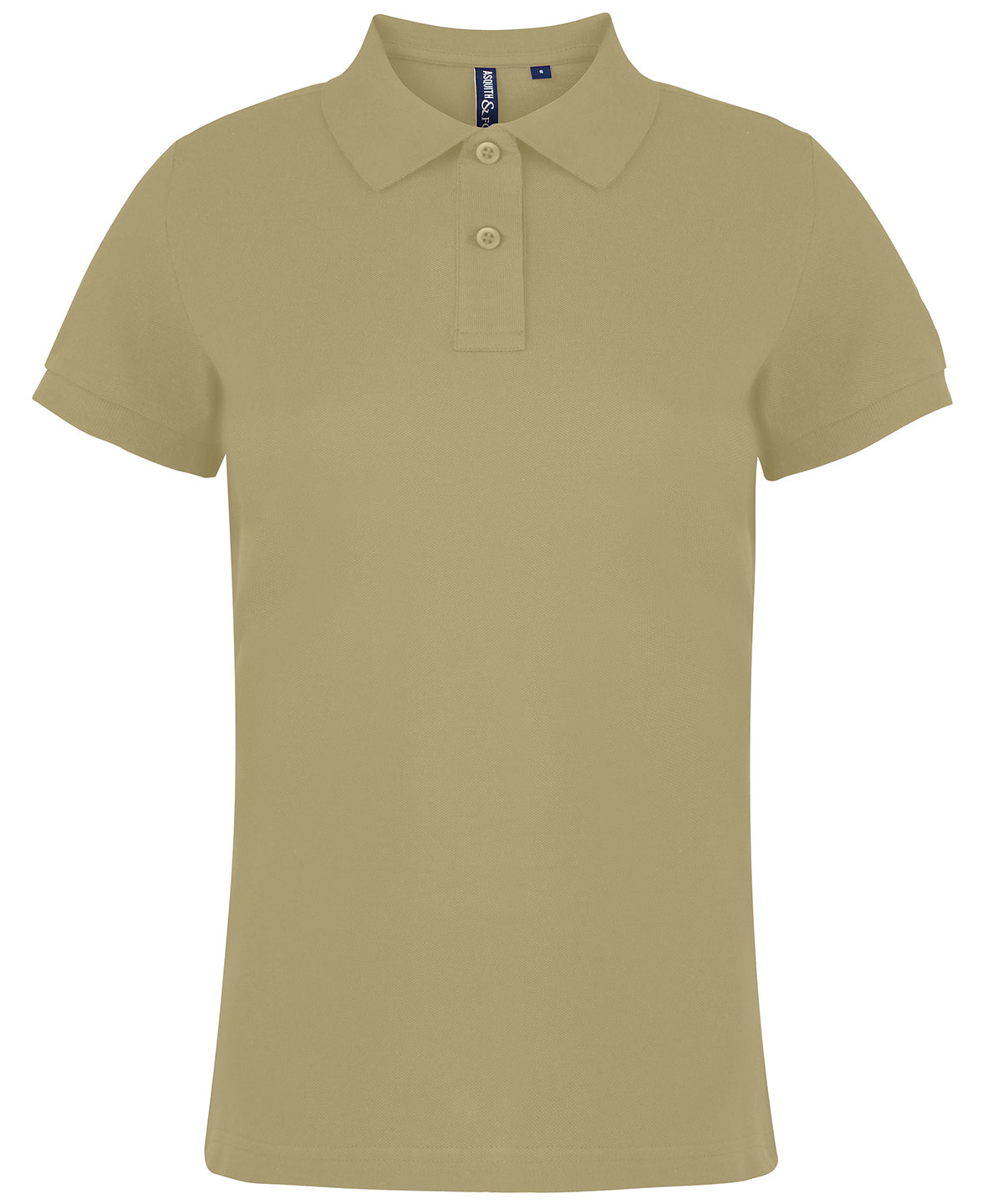 Personalised Polo Shirts - Bottle Asquith & Fox Women's Classic fit polo