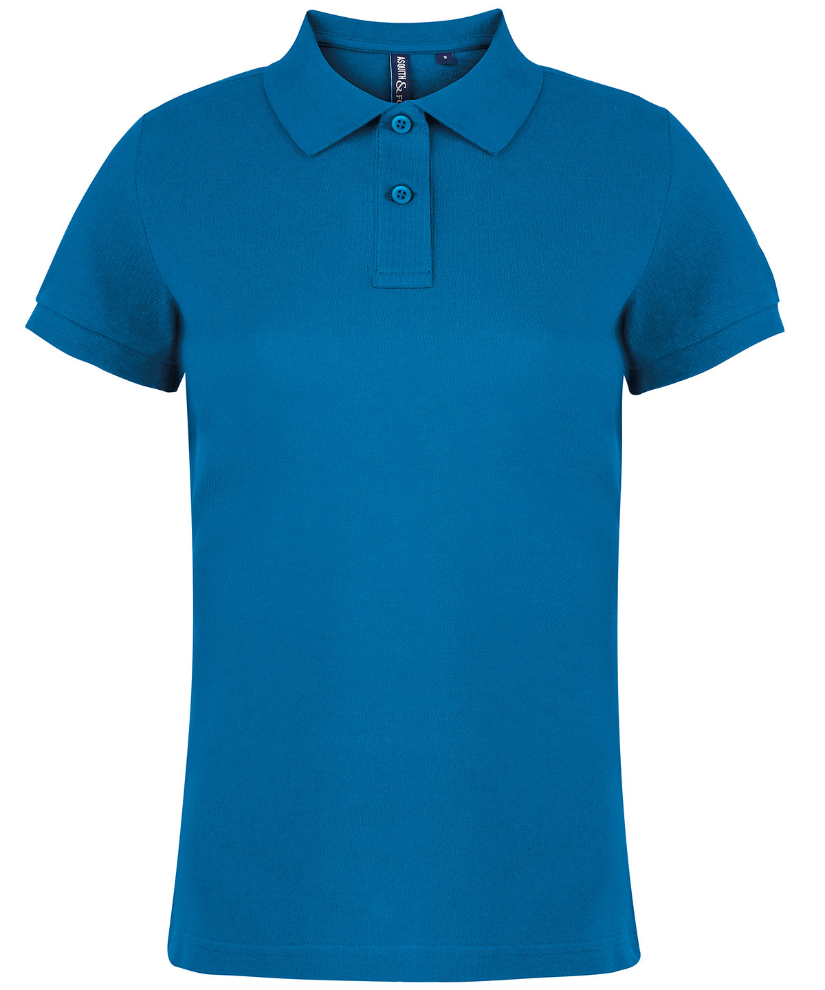 Personalised Polo Shirts - Burgundy Asquith & Fox Women's Classic fit polo