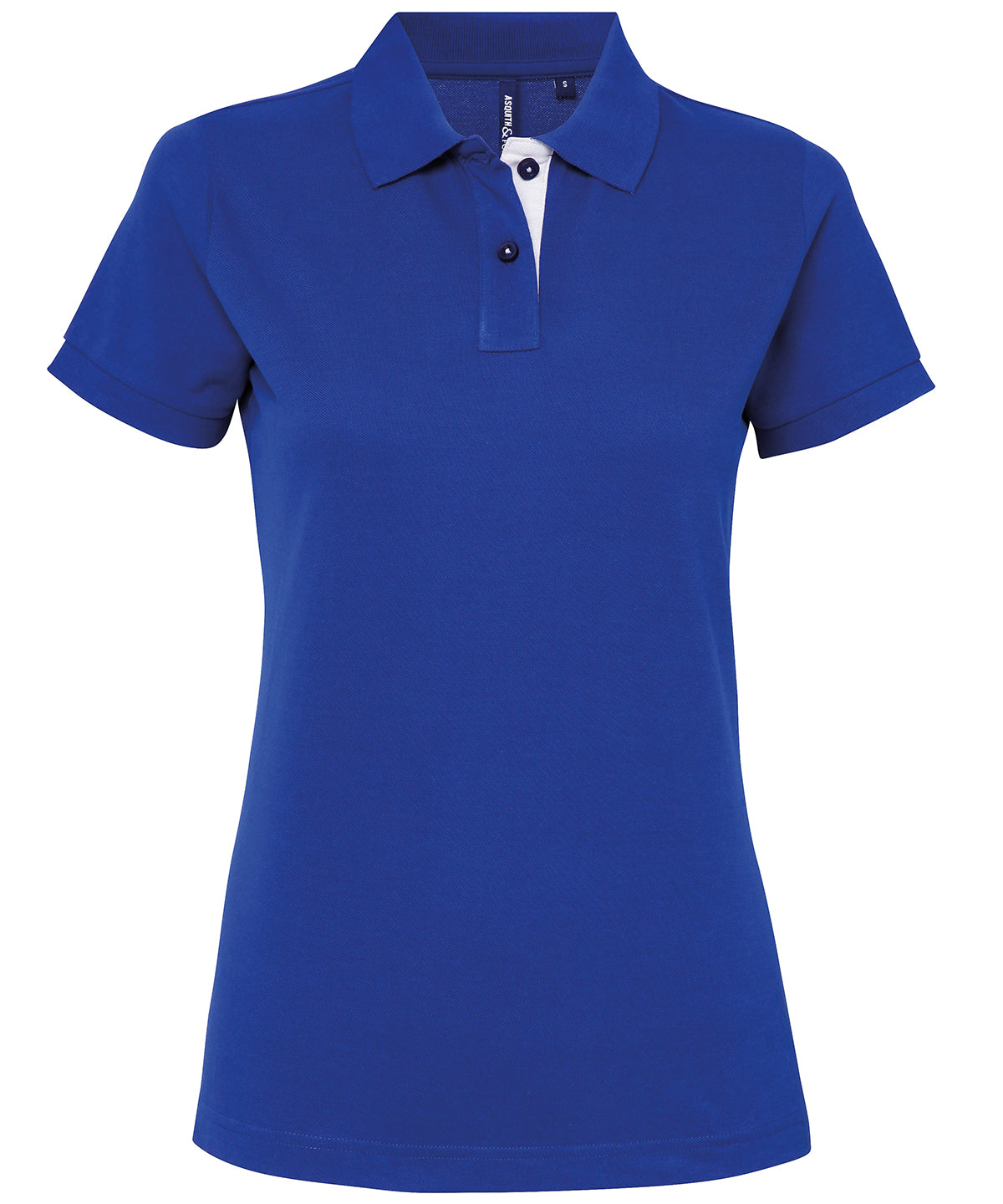 Personalised Polos - Asquith & Fox Women's contrast polo