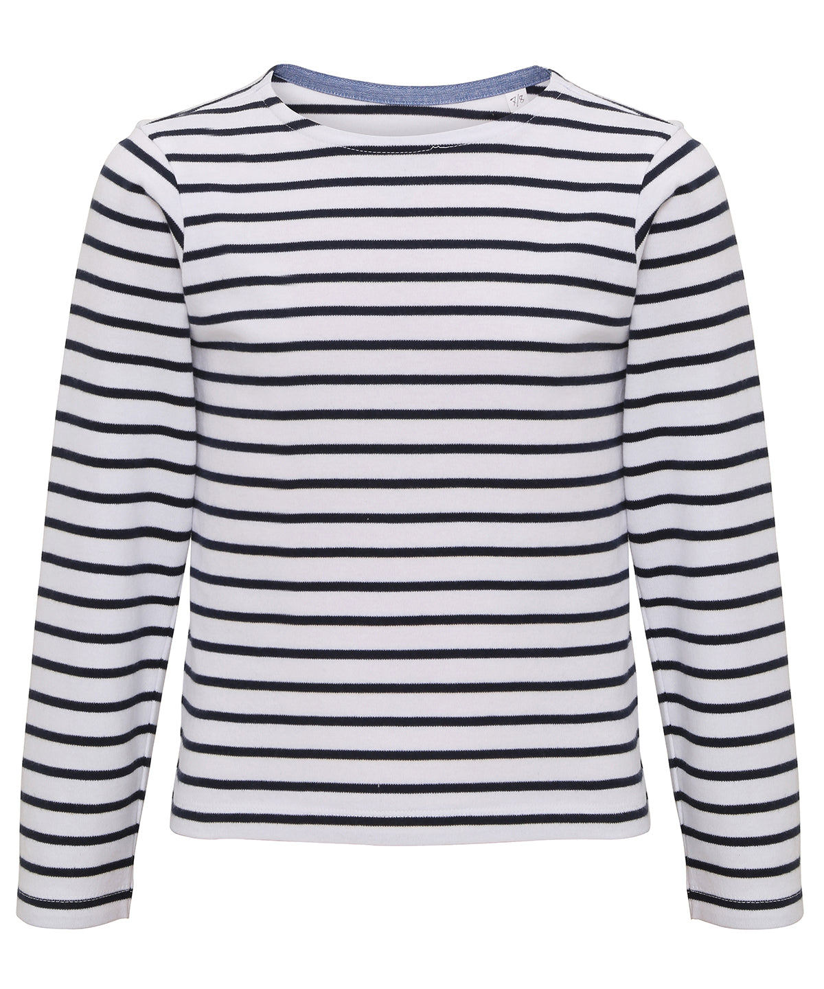 Personalised T-Shirts - Stripes Asquith & Fox Kids Marinière coastal long sleeve tee