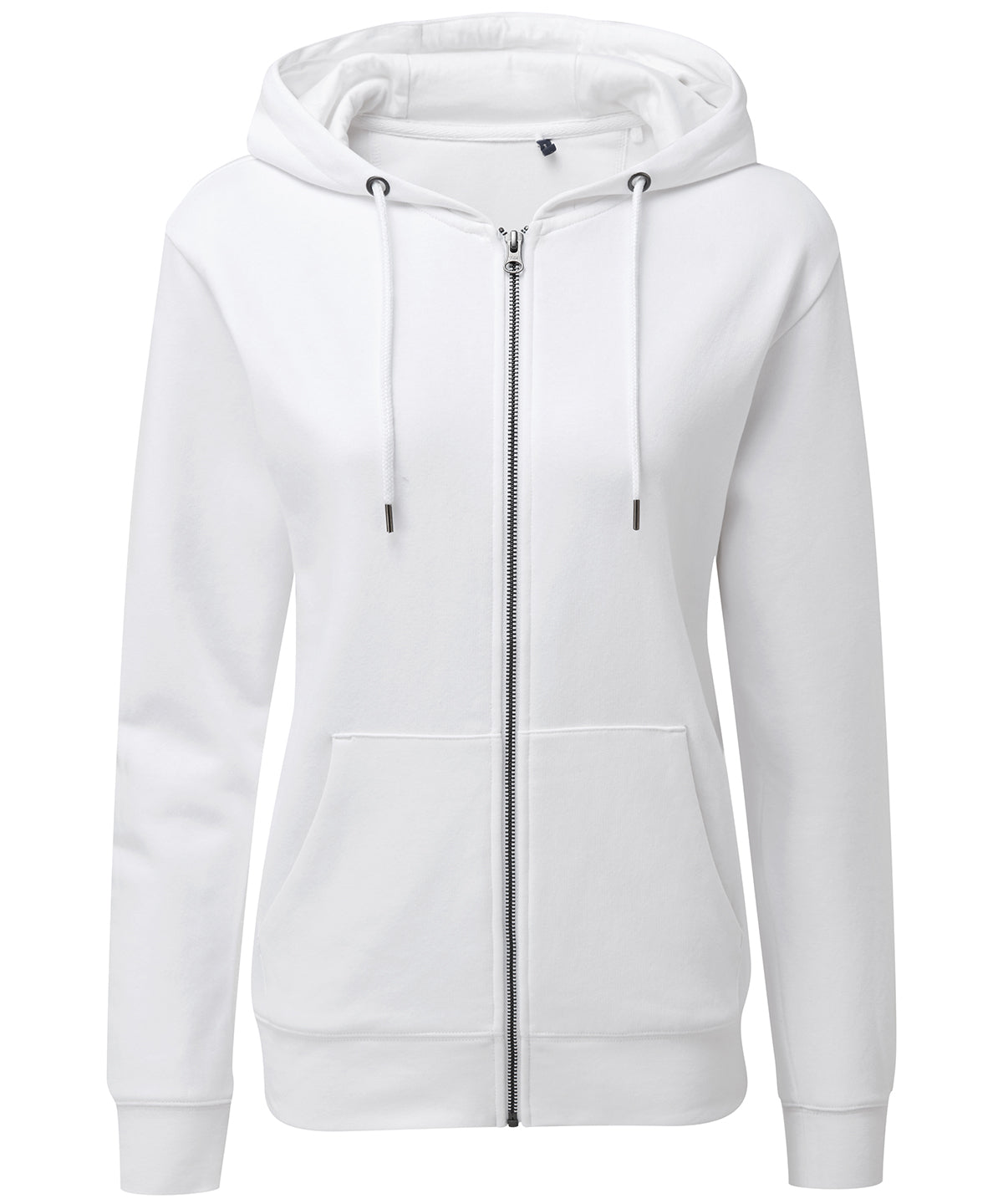 Personalised Hoodies - Mid Red Asquith & Fox Women's zip-through organic hoodie