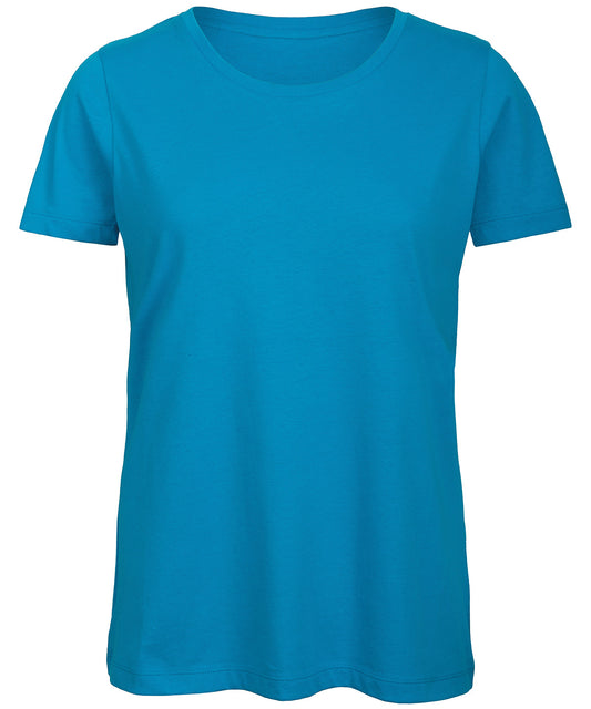 Personalised T-Shirts - Turquoise B&C Collection B&C Inspire T /women