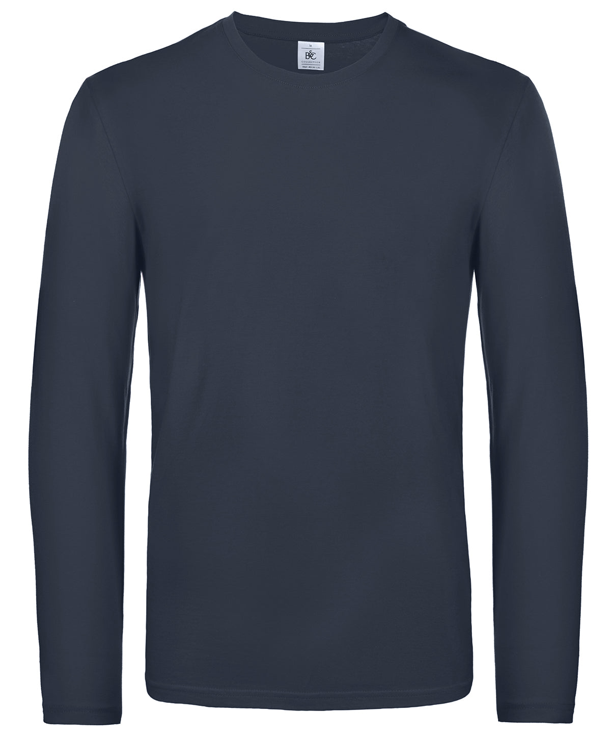 Personalised T-Shirts - Black B&C Collection B&C #E190 long sleeve