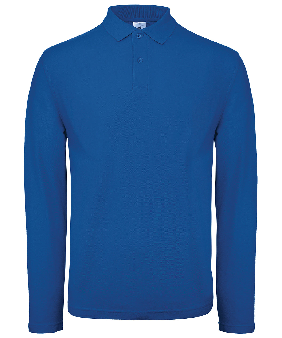 Personalised Polo Shirts - Black B&C Collection B&C ID.001 LSL