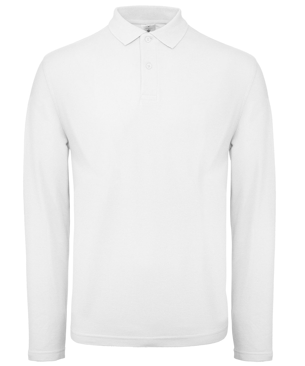 Personalised Polo Shirts - Black B&C Collection B&C ID.001 LSL
