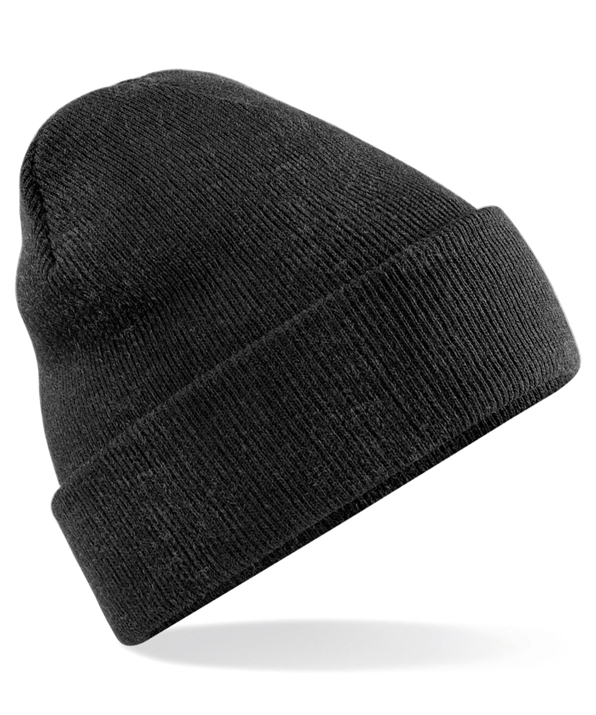 Personalised Hats - Mid Brown Beechfield Original cuffed beanie