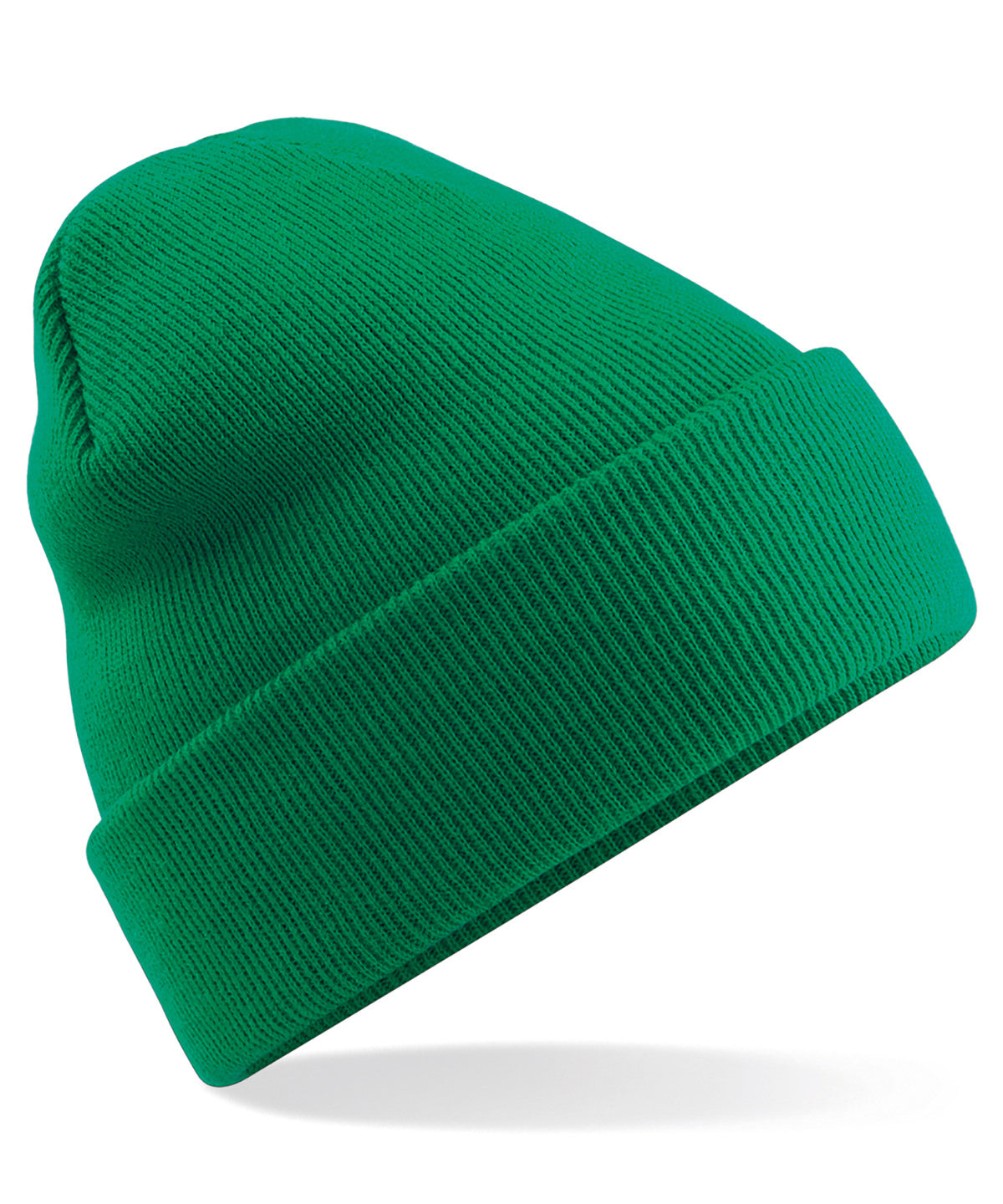 Personalised Hats - Light Brown Beechfield Original cuffed beanie