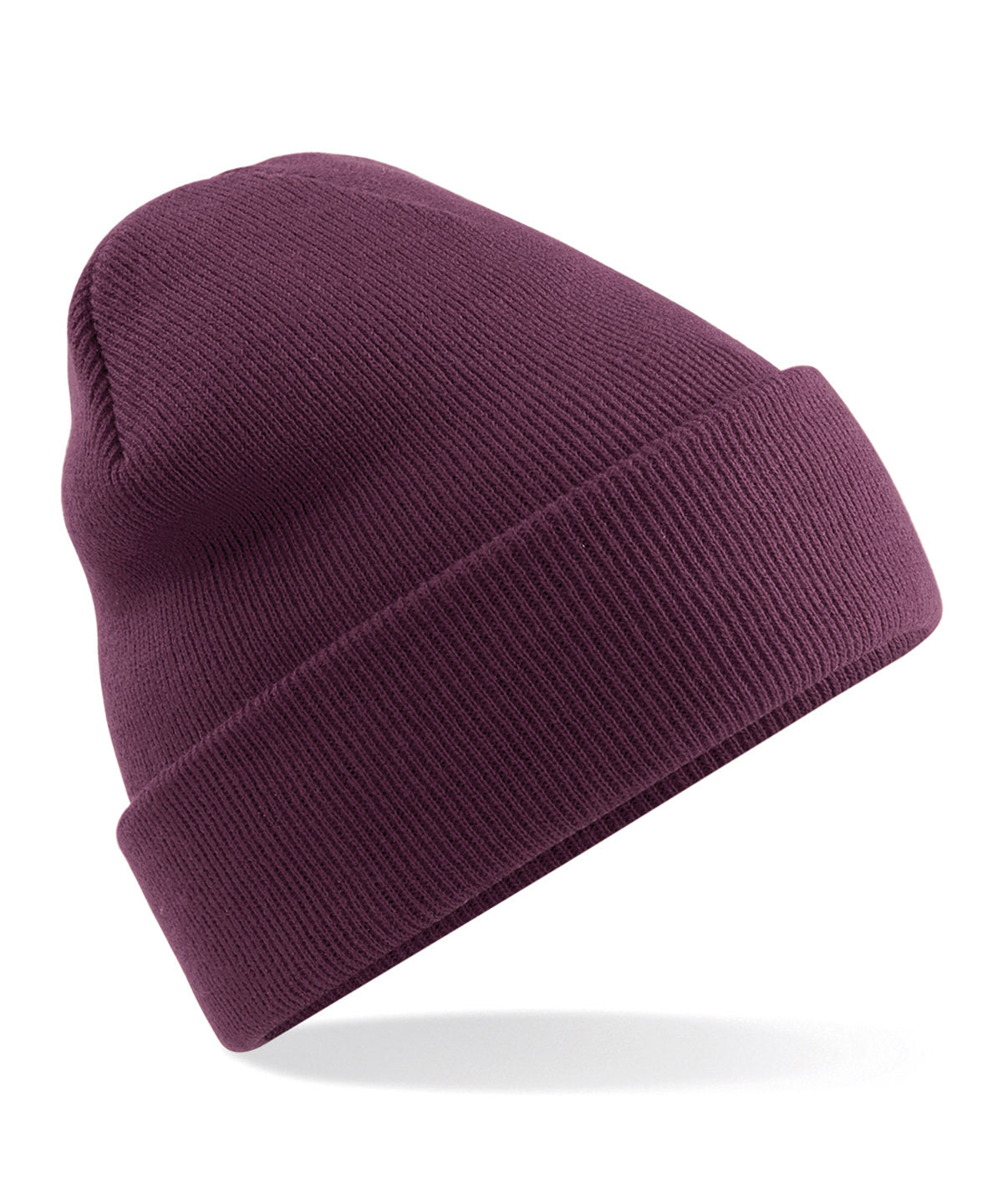 Personalised Hats - Mid Orange Beechfield Original cuffed beanie