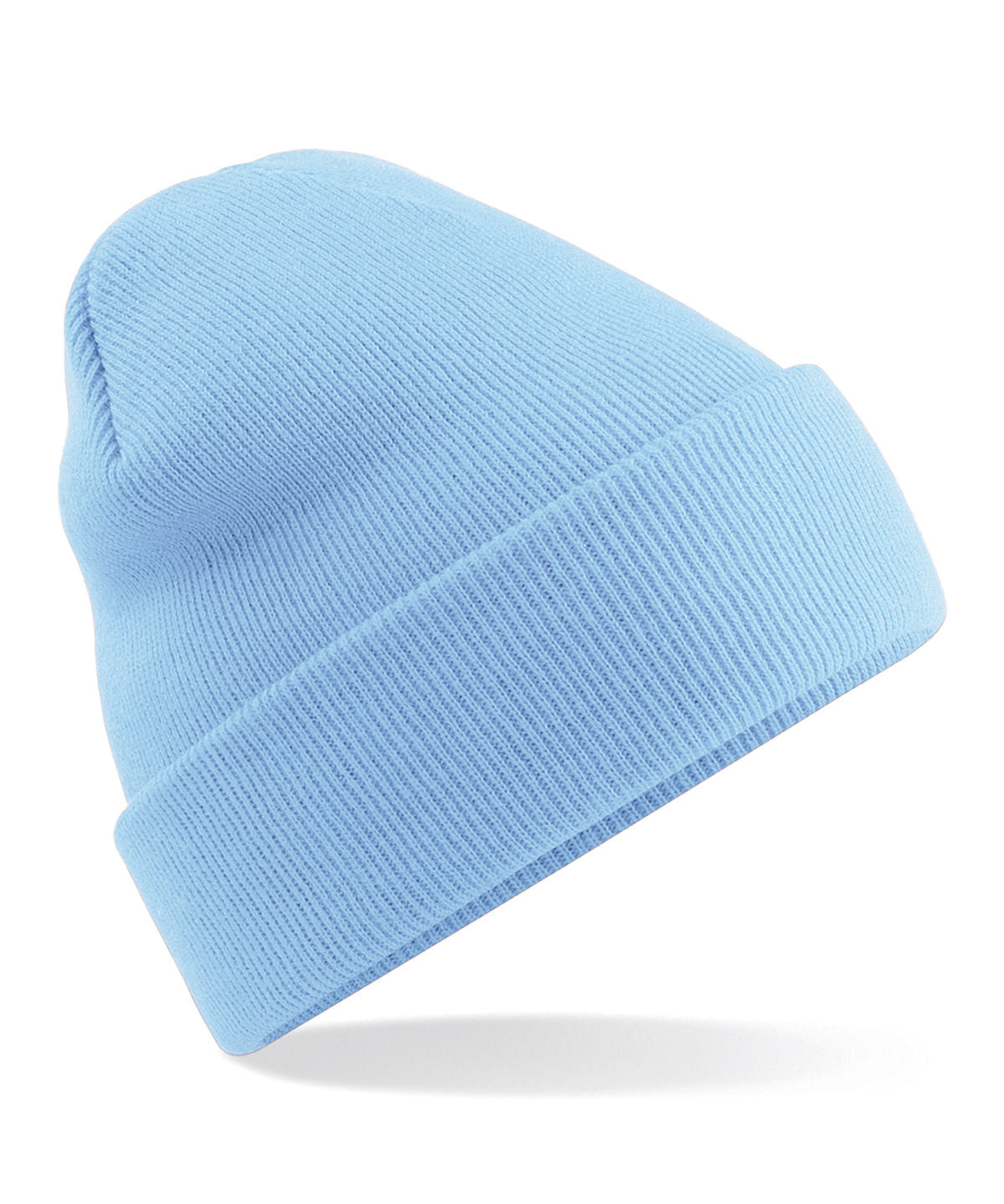 Personalised Hats - Dark Red Beechfield Original cuffed beanie