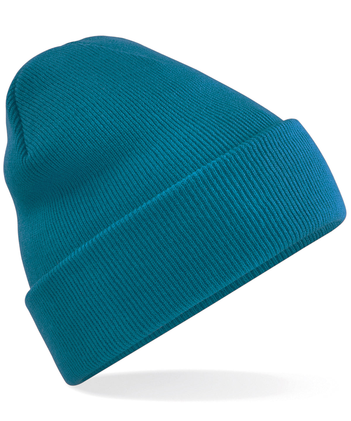 Personalised Hats - Sky Blue Beechfield Original cuffed beanie