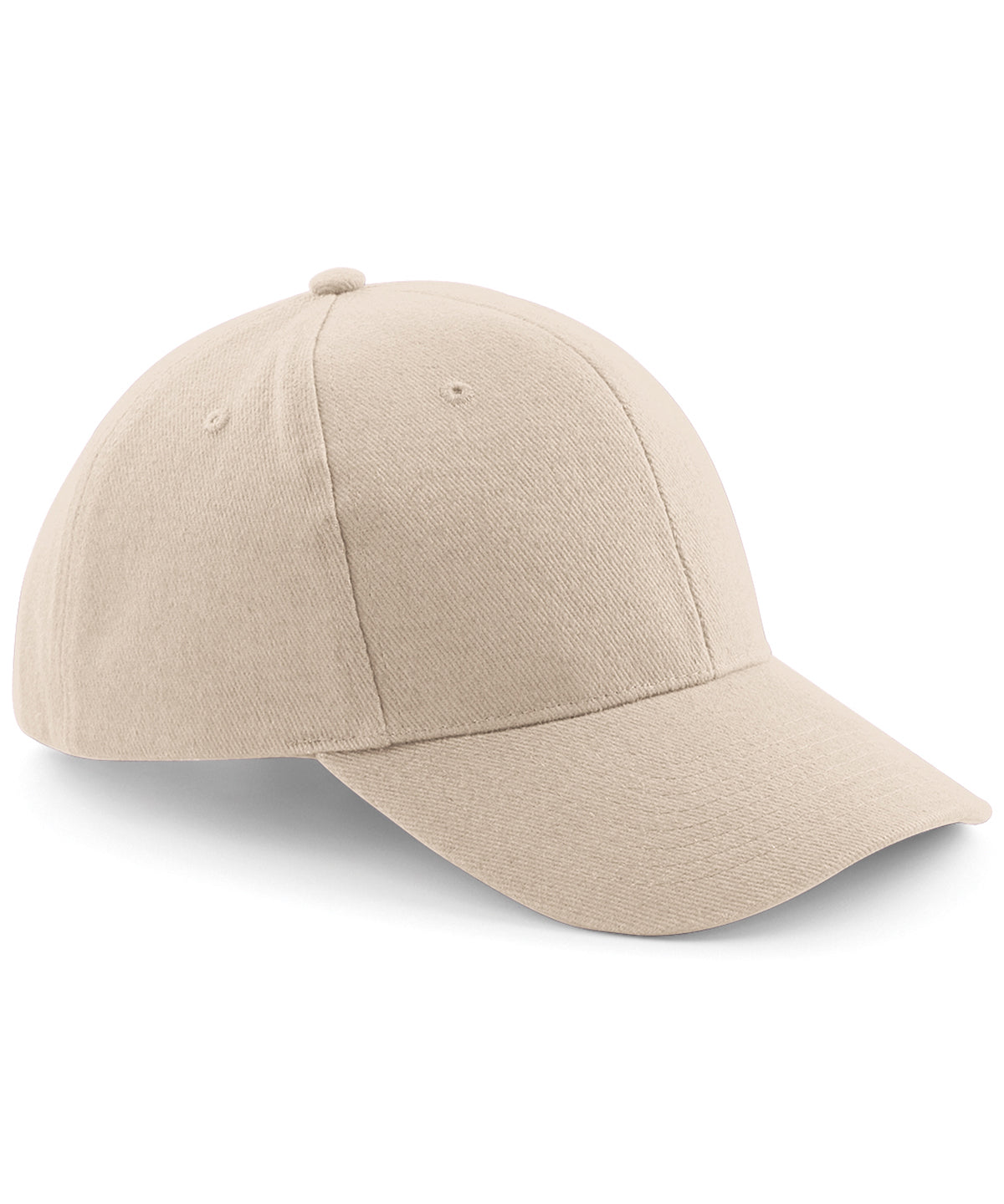 Personalised Caps - Natural Beechfield Pro-style heavy brushed cotton cap