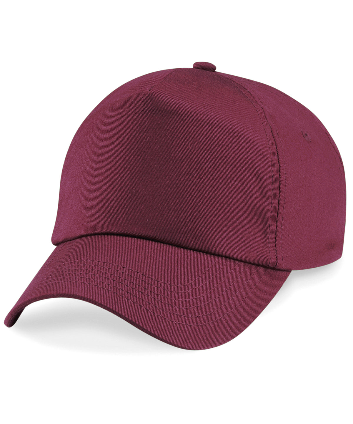 Personalised Caps - Burgundy Beechfield Junior original 5-panel cap