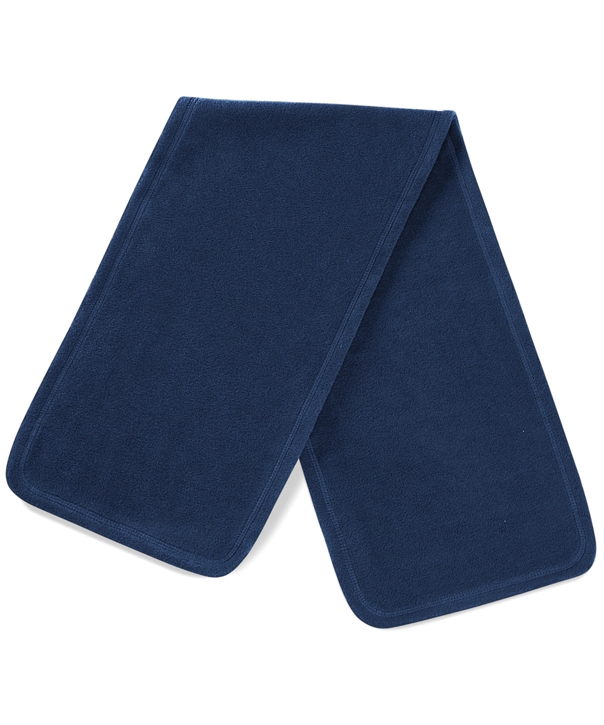 Personalised Scarves - Navy Beechfield Suprafleece® Geneva scarf