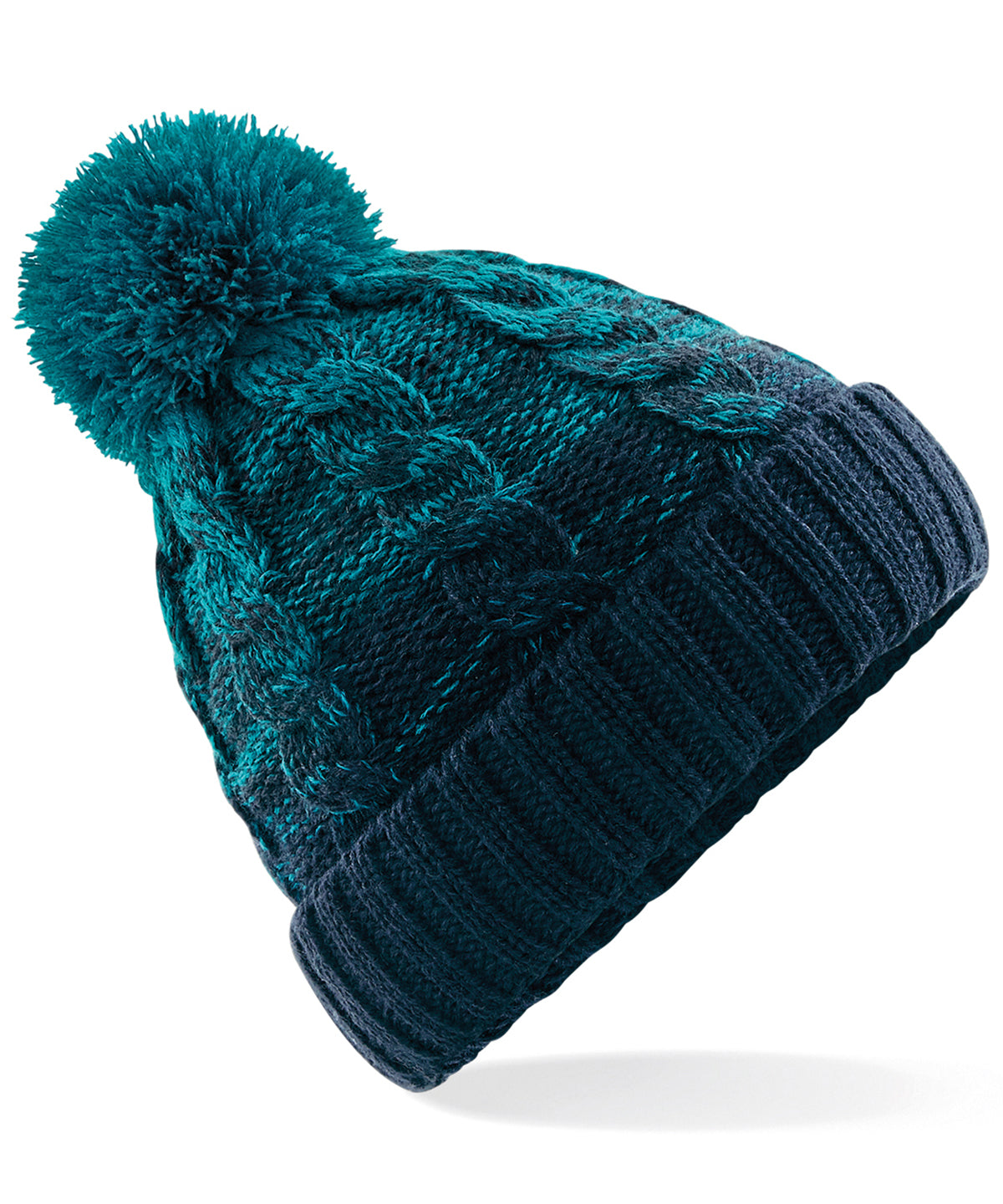 Personalised Hats - Multicolour Beechfield Ombré beanie