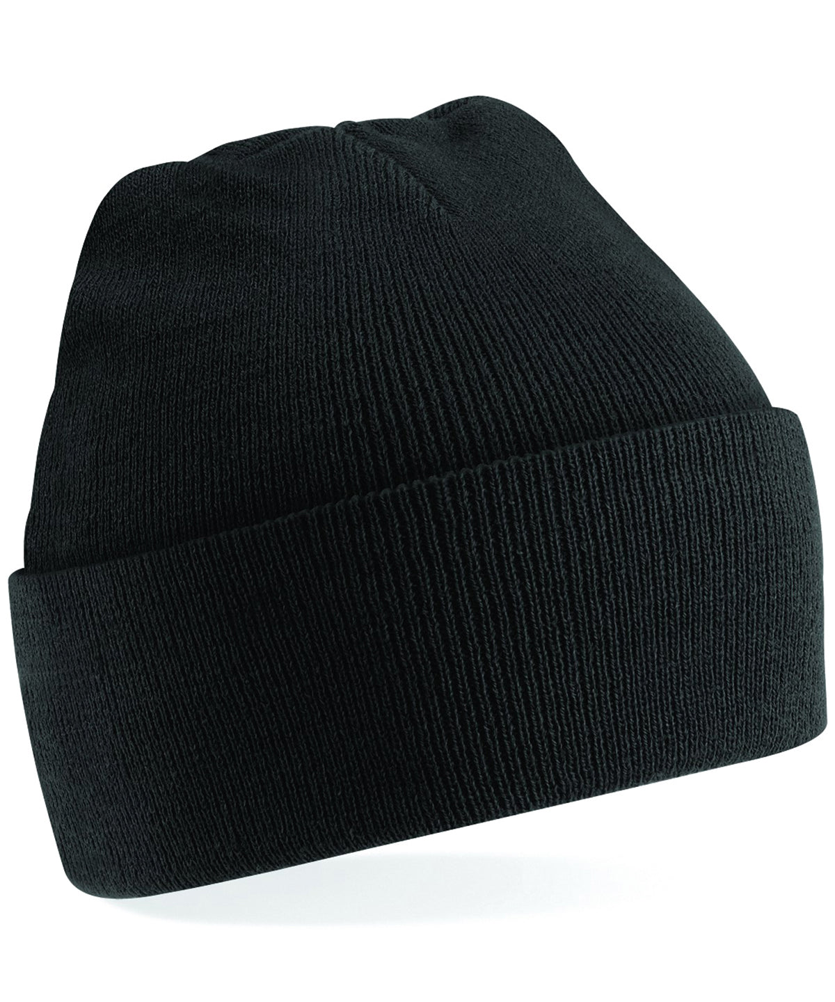 Personalised Hats - Black Beechfield Junior original cuffed beanie