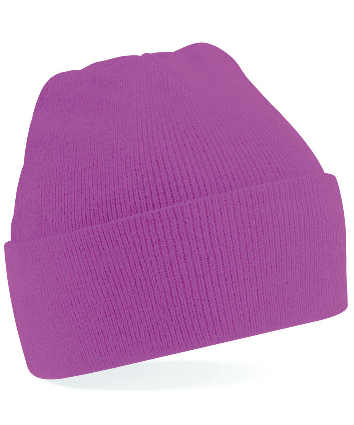 Personalised Hats - Dark Pink Beechfield Junior original cuffed beanie