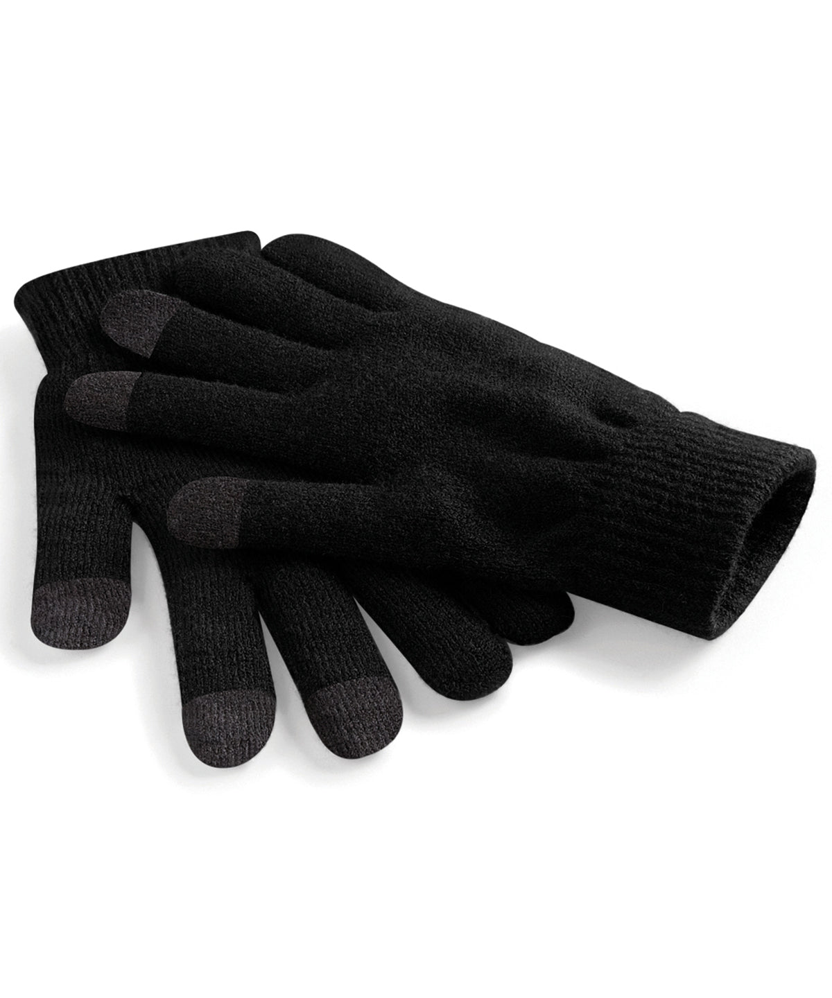 Personalised Gloves - Black Beechfield Touchscreen smart gloves
