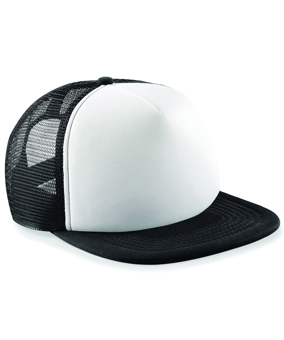 Personalised Caps - Black Beechfield Vintage snapback trucker