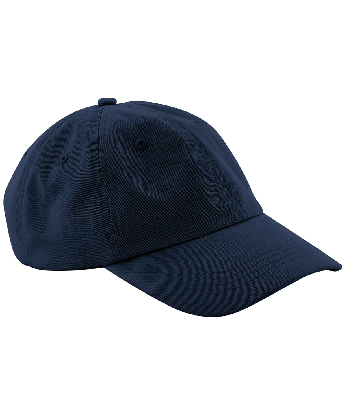 Personalised Caps - Navy Beechfield Low-profile 6-panel dad cap