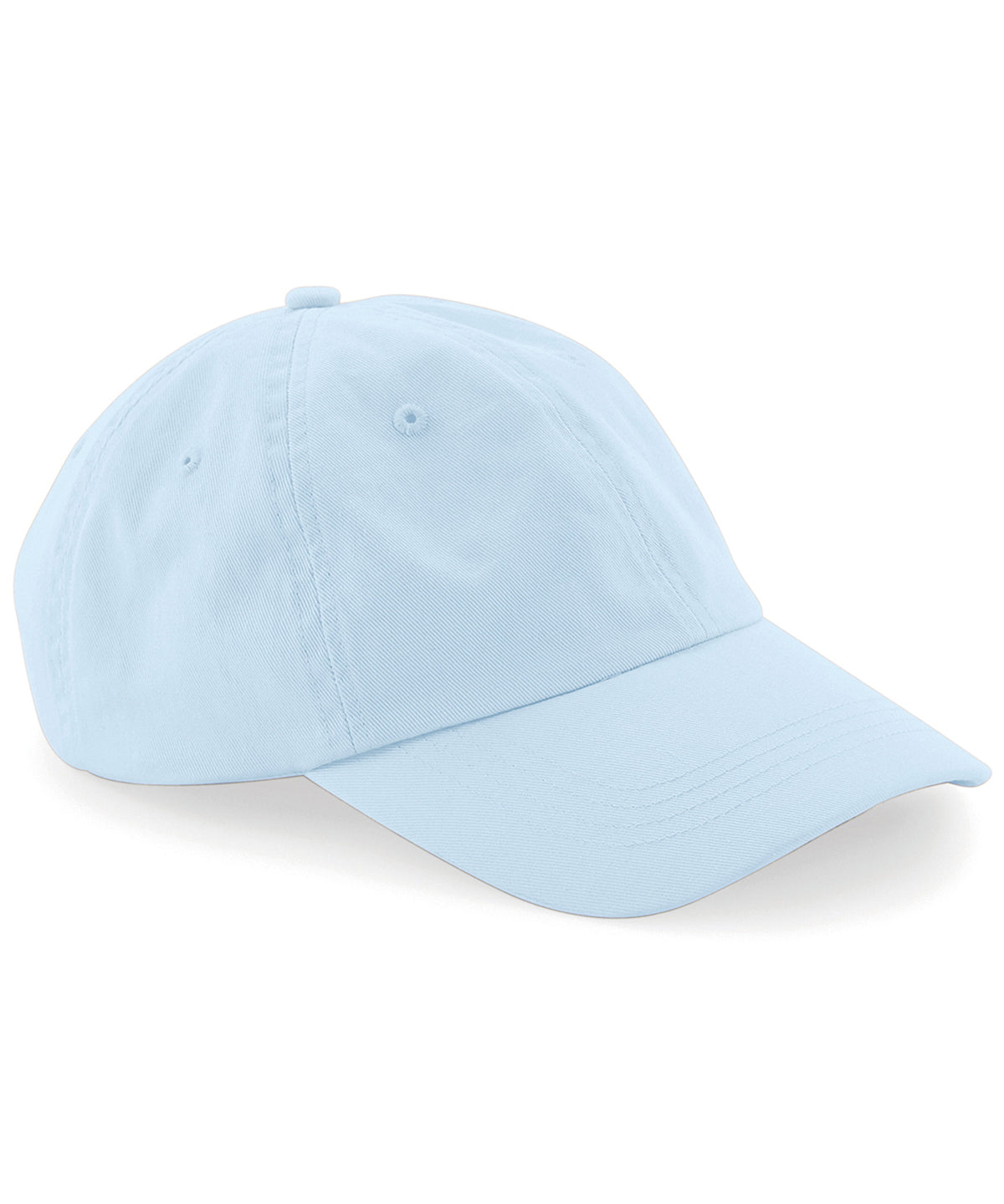 Personalised Caps - Light Blue Beechfield Low-profile 6-panel dad cap