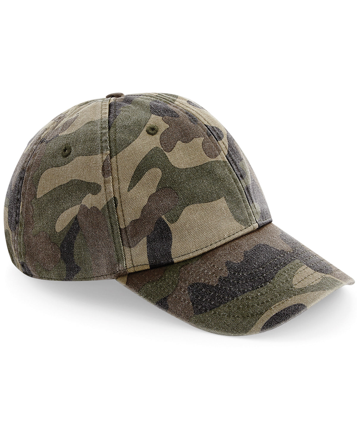 Personalised Caps - Camouflage Beechfield Low-profile vintage cap