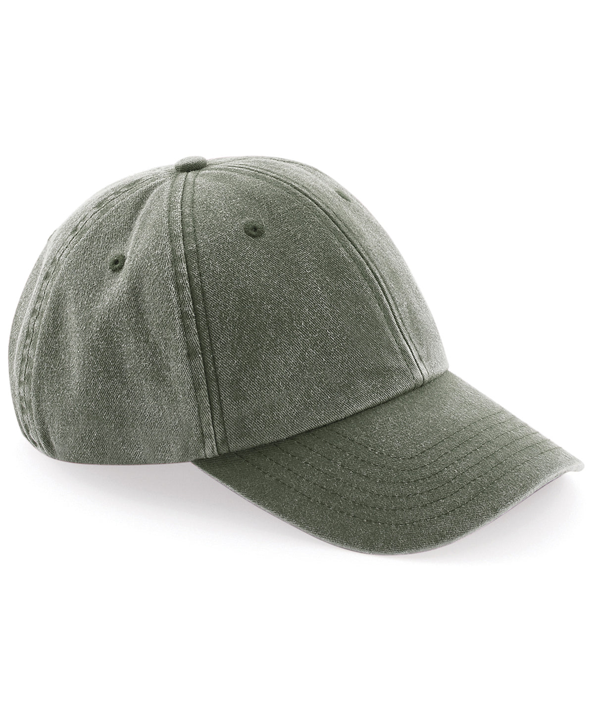 Personalised Caps - Olive Beechfield Low-profile vintage cap