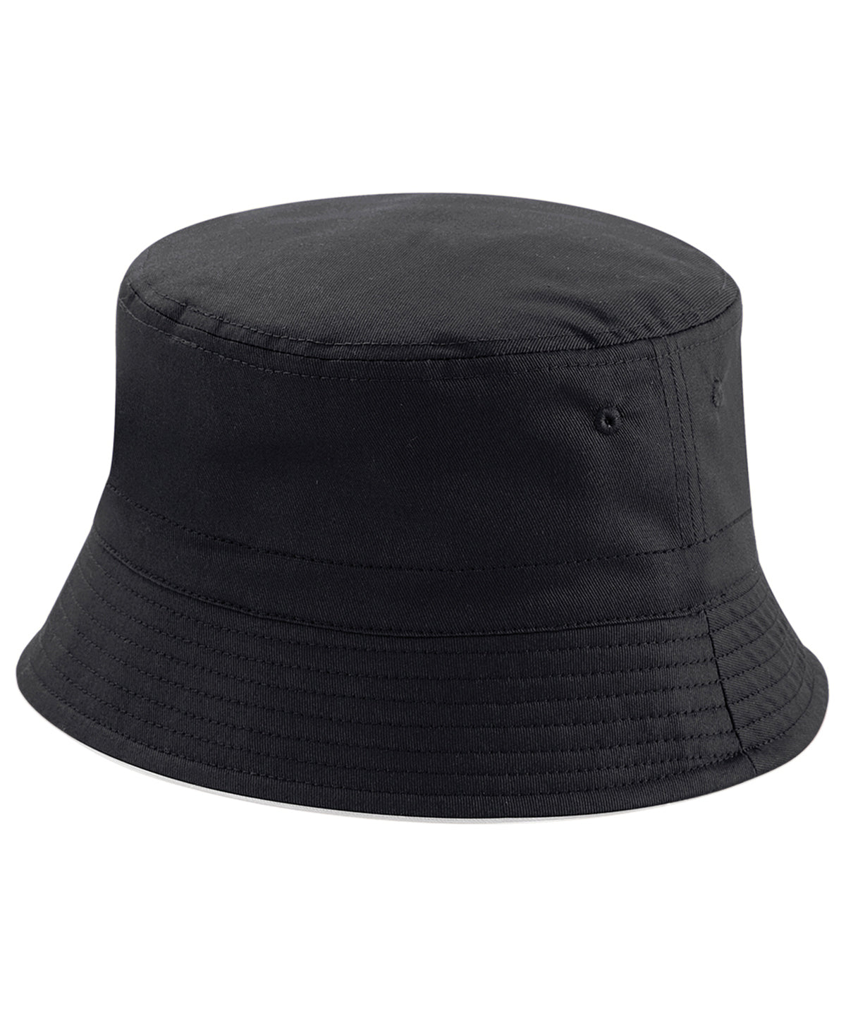 Personalised Hats - Black Beechfield Reversible bucket hat