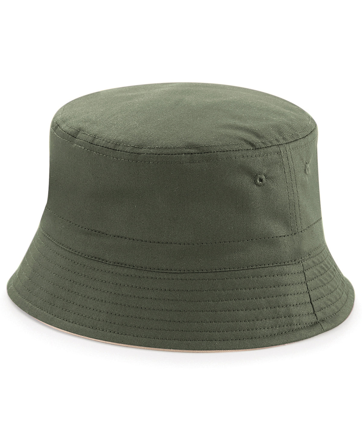 Personalised Hats - Navy Beechfield Reversible bucket hat