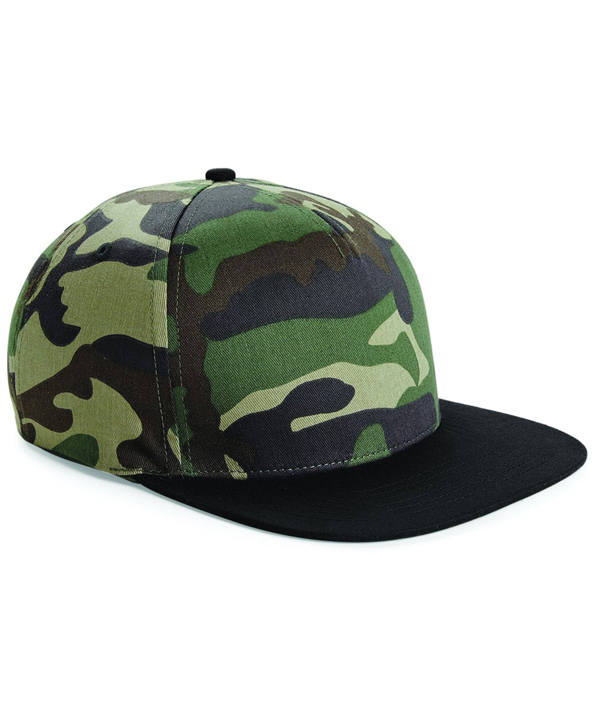 Personalised Caps - Camouflage Beechfield Camo snapback