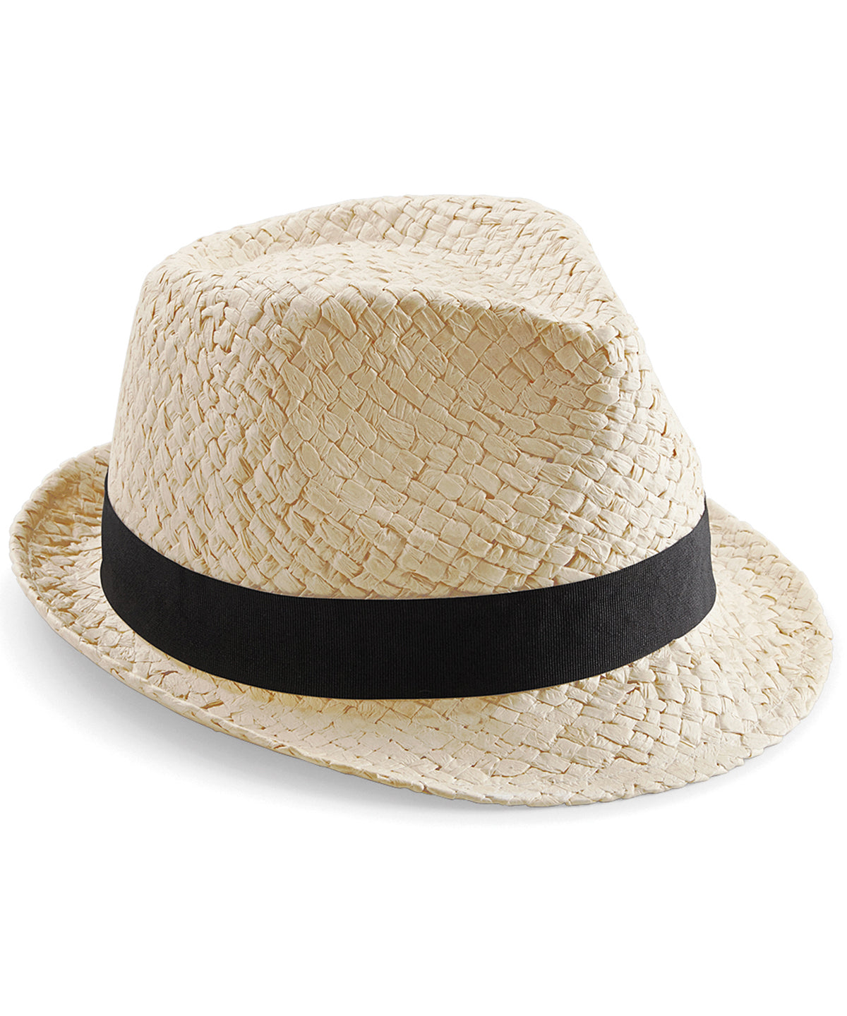 Personalised Hats - Natural Beechfield Festival trilby