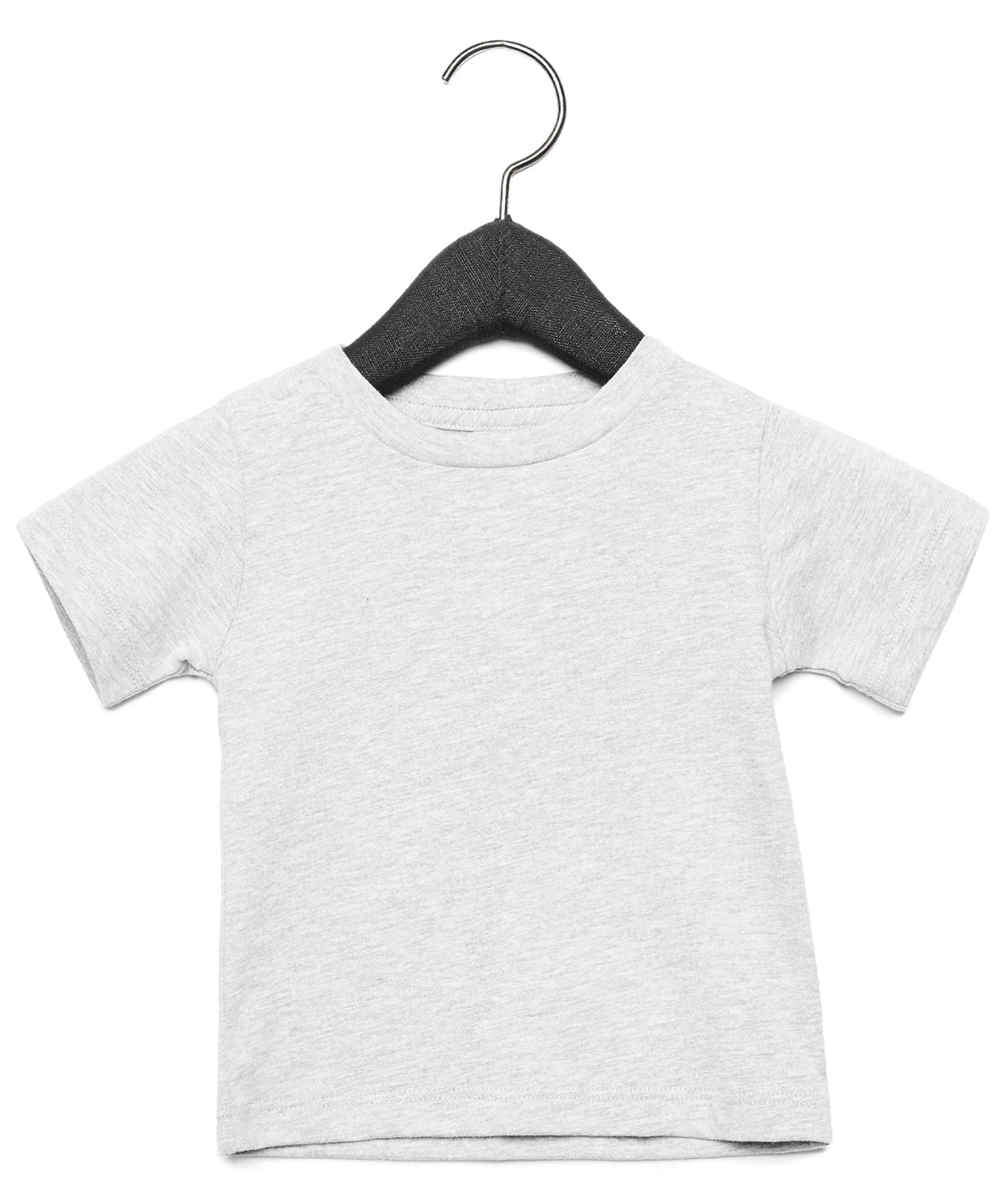Personalised T-Shirts - Dark Grey Bella Canvas Baby Jersey short sleeve tee