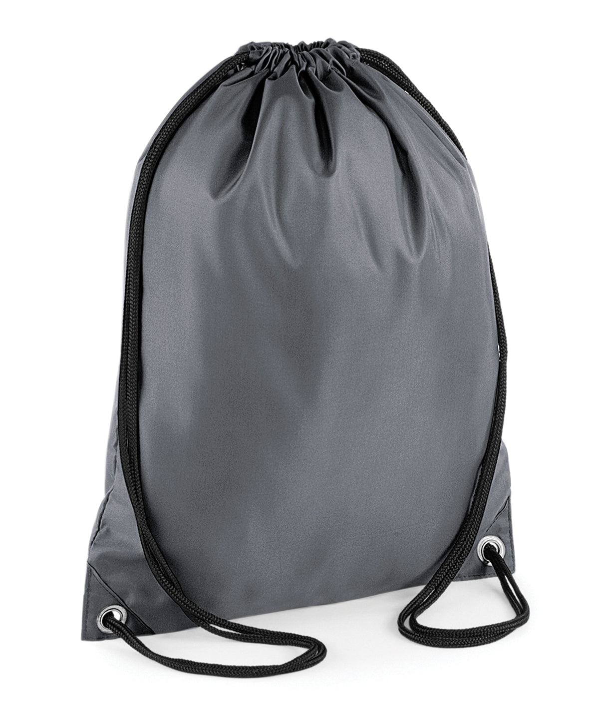 Personalised Bags - Dark Grey Bagbase Budget gymsac
