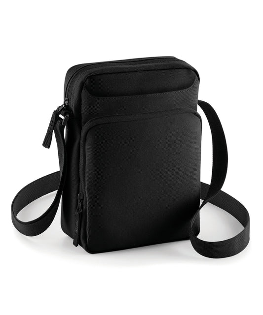 Personalised Bags - Black Bagbase Across body bag
