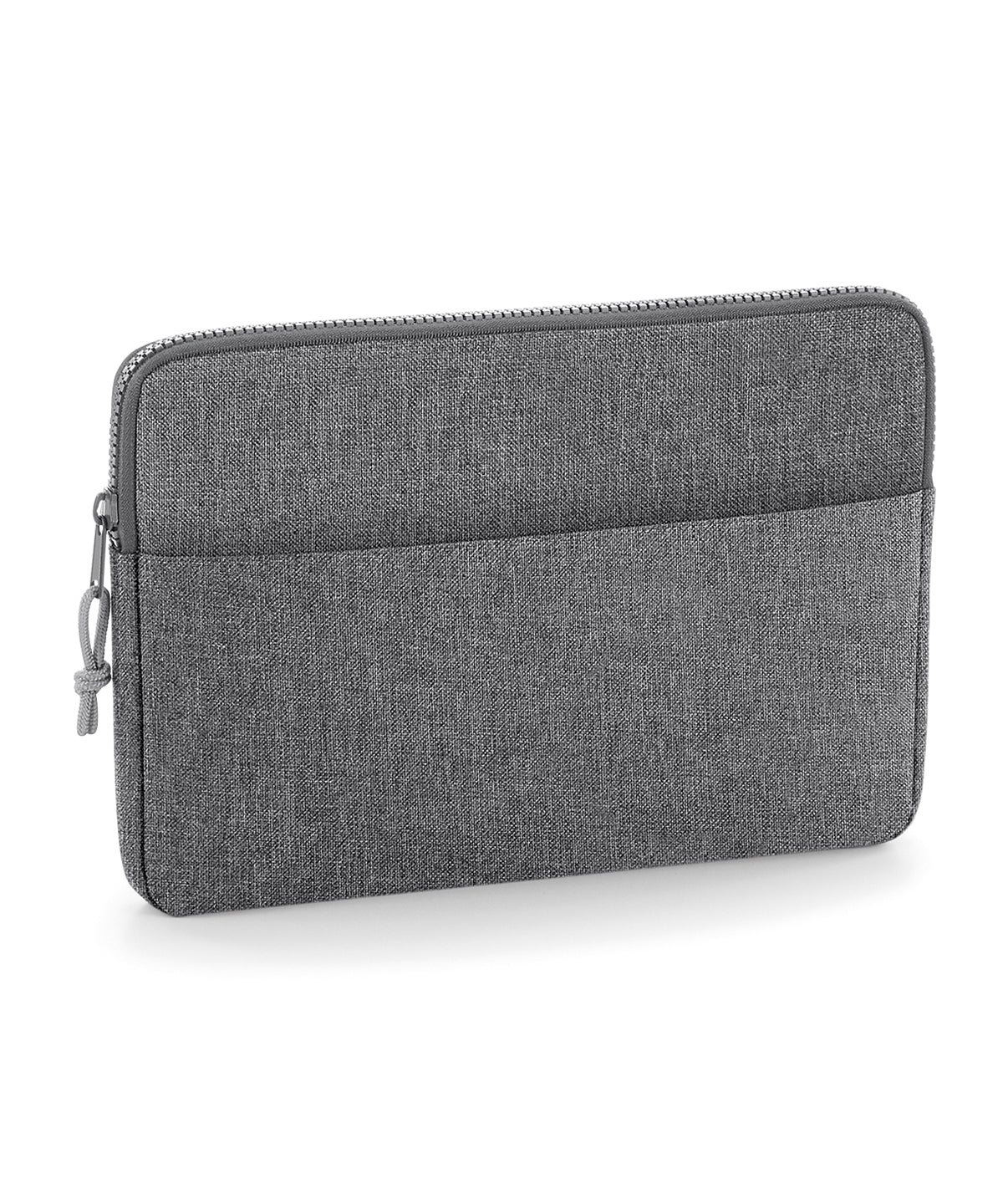 Personalised Laptop Cases - Heather Grey Bagbase Essential 15" laptop case