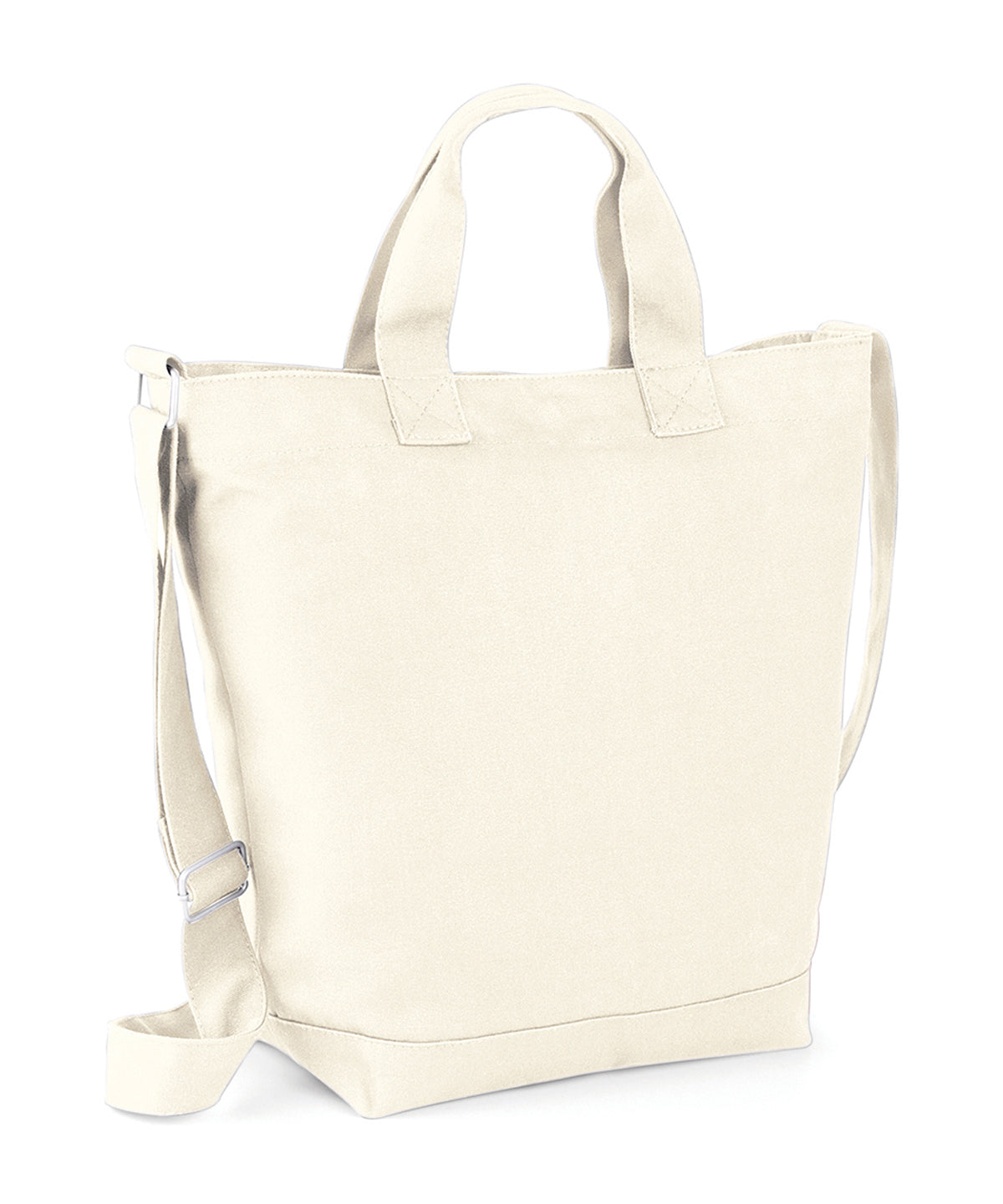 Personalised Bags - Natural Bagbase Canvas day bag
