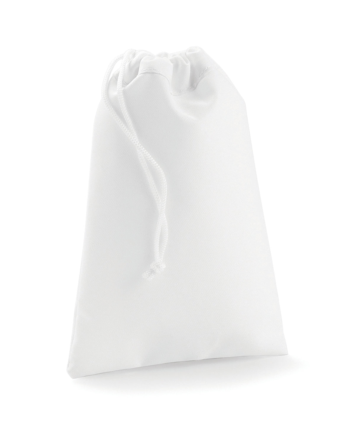 Personalised Bags - White Bagbase Sublimation stuff bag