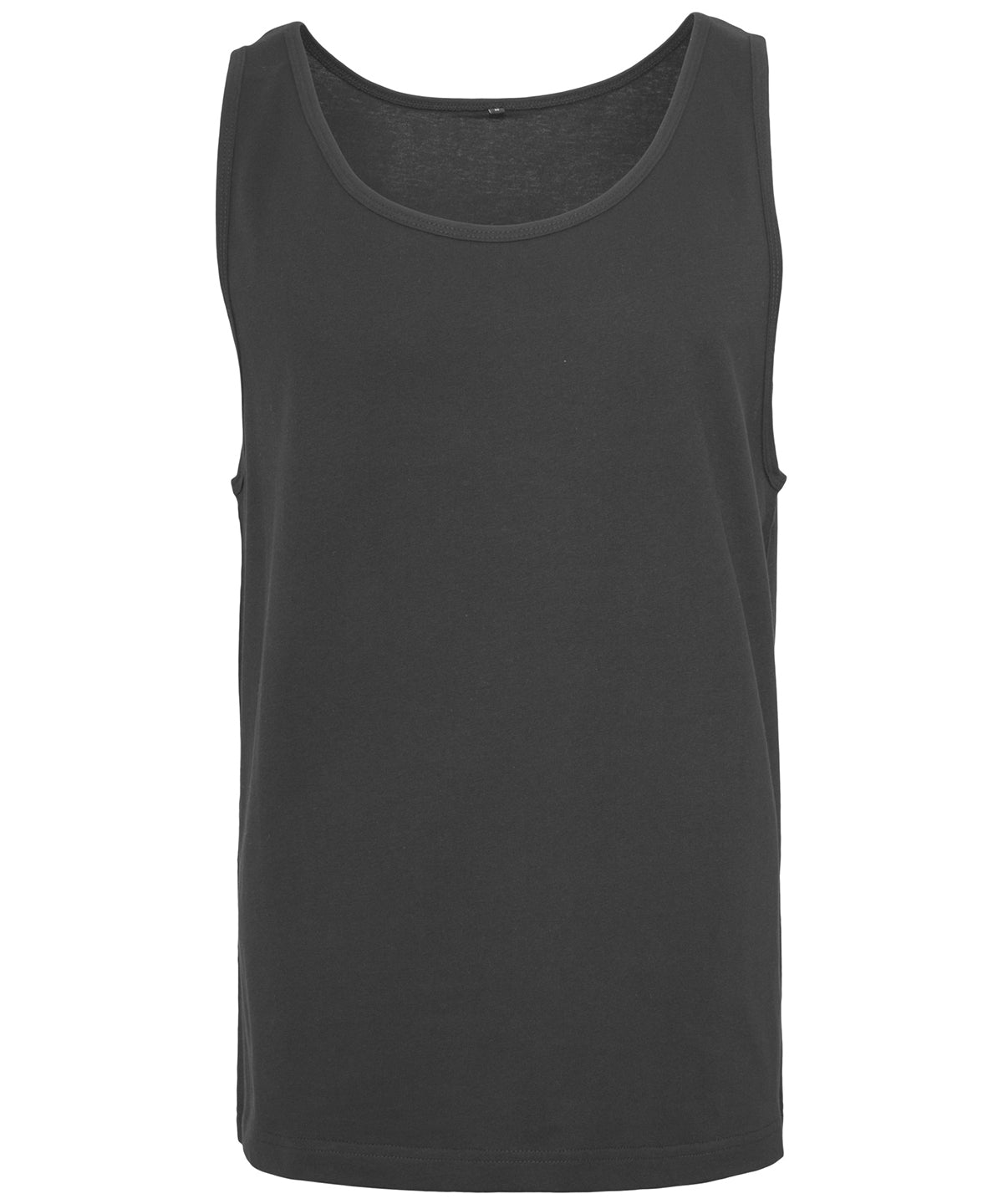 Personalised Vests - Black Build Your Brand Jersey big tank