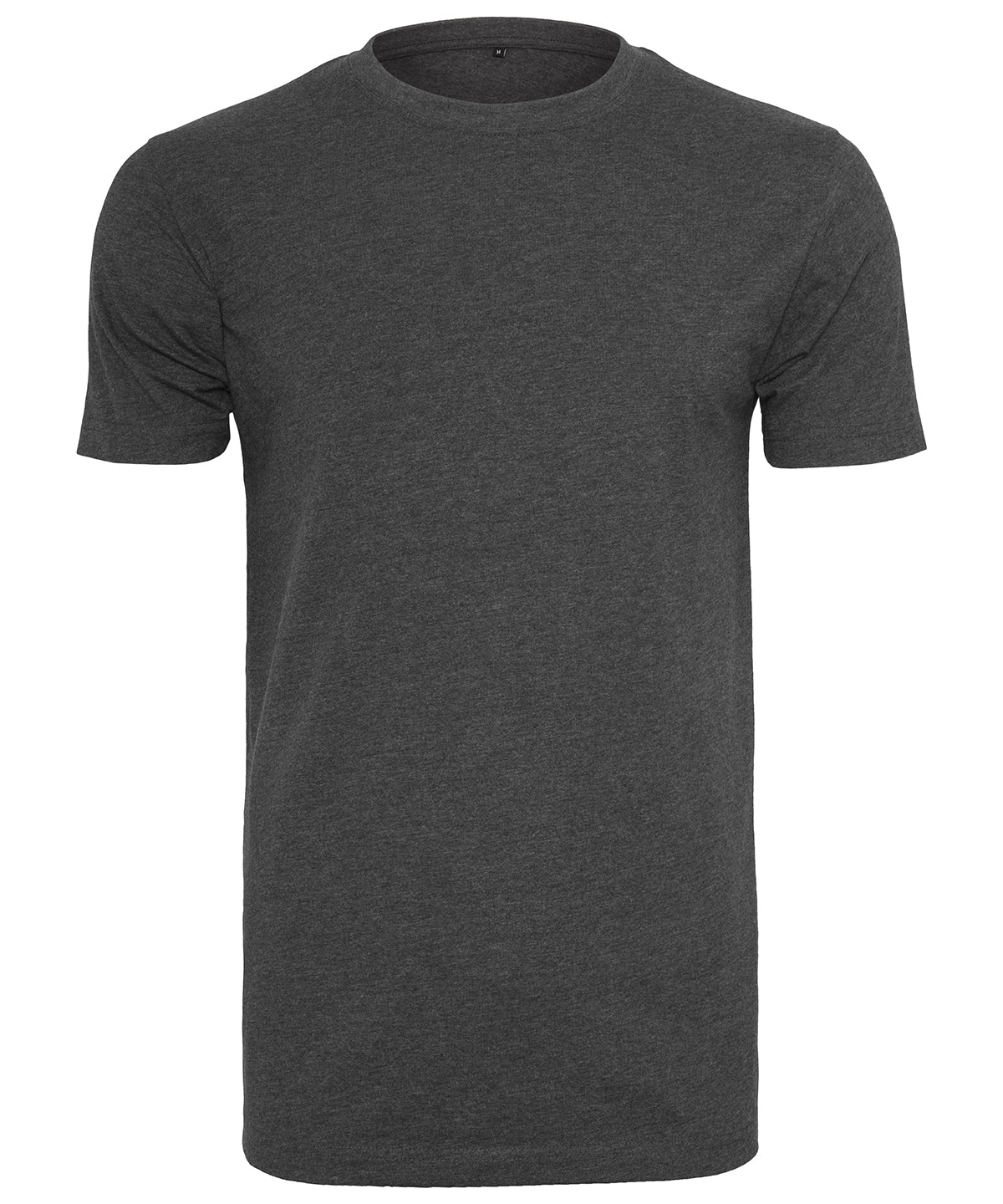 Personalised T-Shirts - Dark Brown Build Your Brand T-shirt round-neck