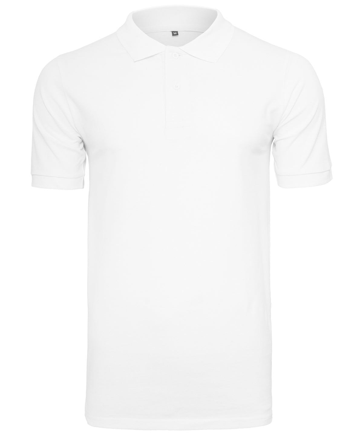 Personalised Polo Shirts - Black Build Your Brand Piqué polo shirt