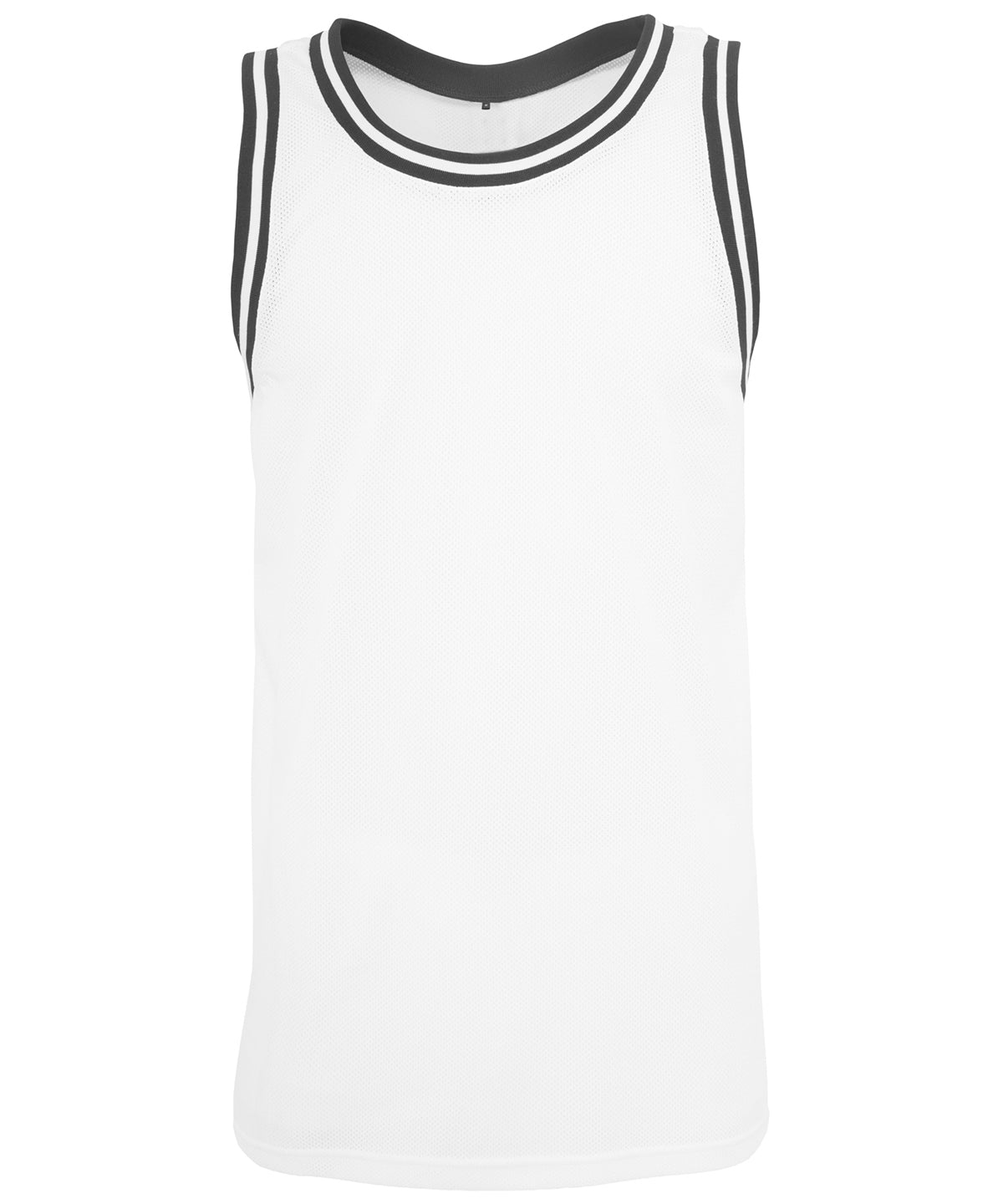 Personalised Vests - Black Build Your Brand Mesh tank top