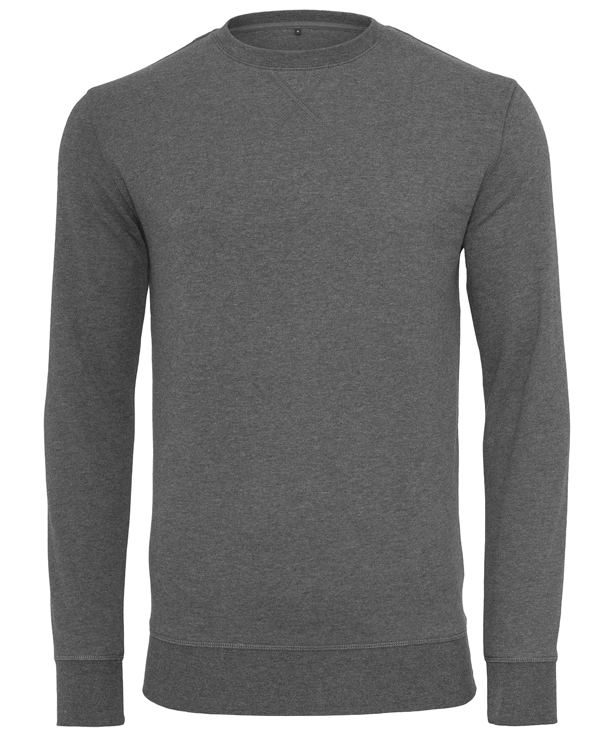Personalised Sweatshirts - Black Build Your Brand Light crew sweatshirt