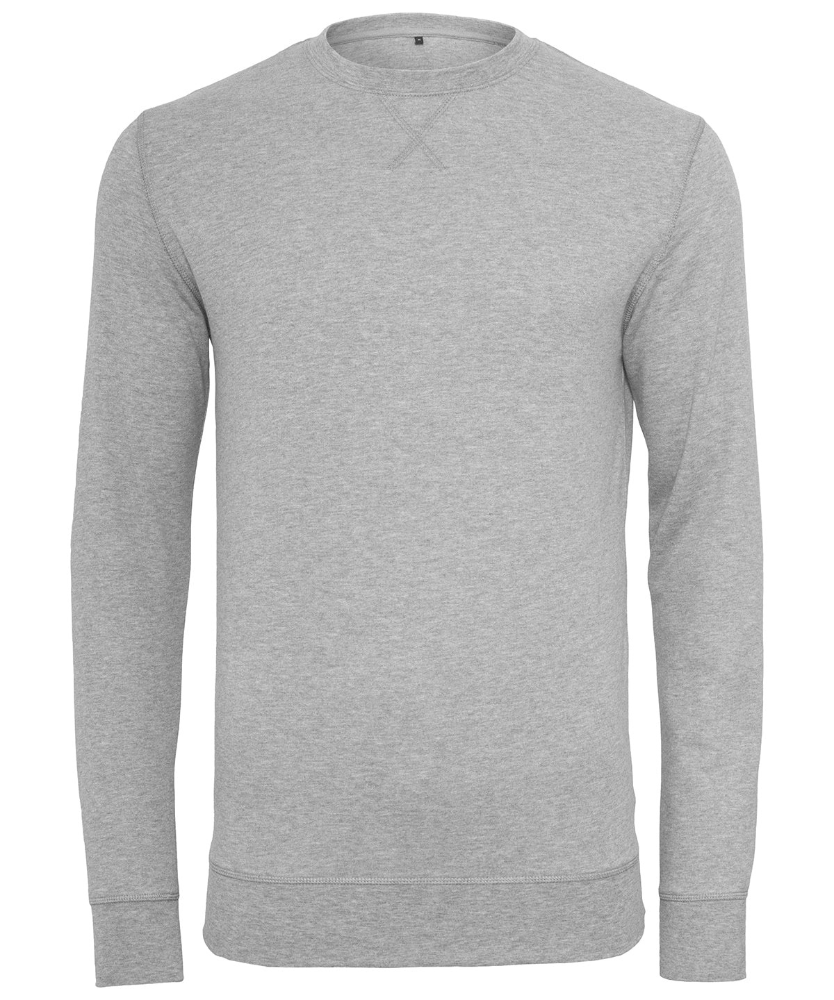 Personalised Sweatshirts - Black Build Your Brand Light crew sweatshirt