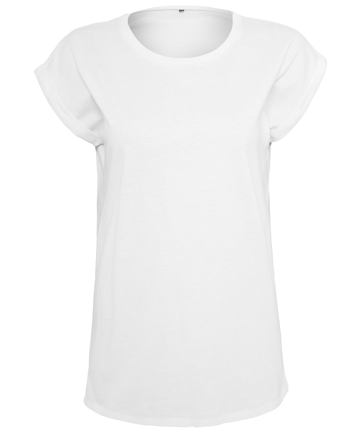 Personalised T-Shirts - Teal Build Your Brand Women's extended shoulder tee